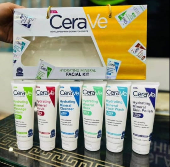 Cerave Hydrating Mineral Facial Kit
